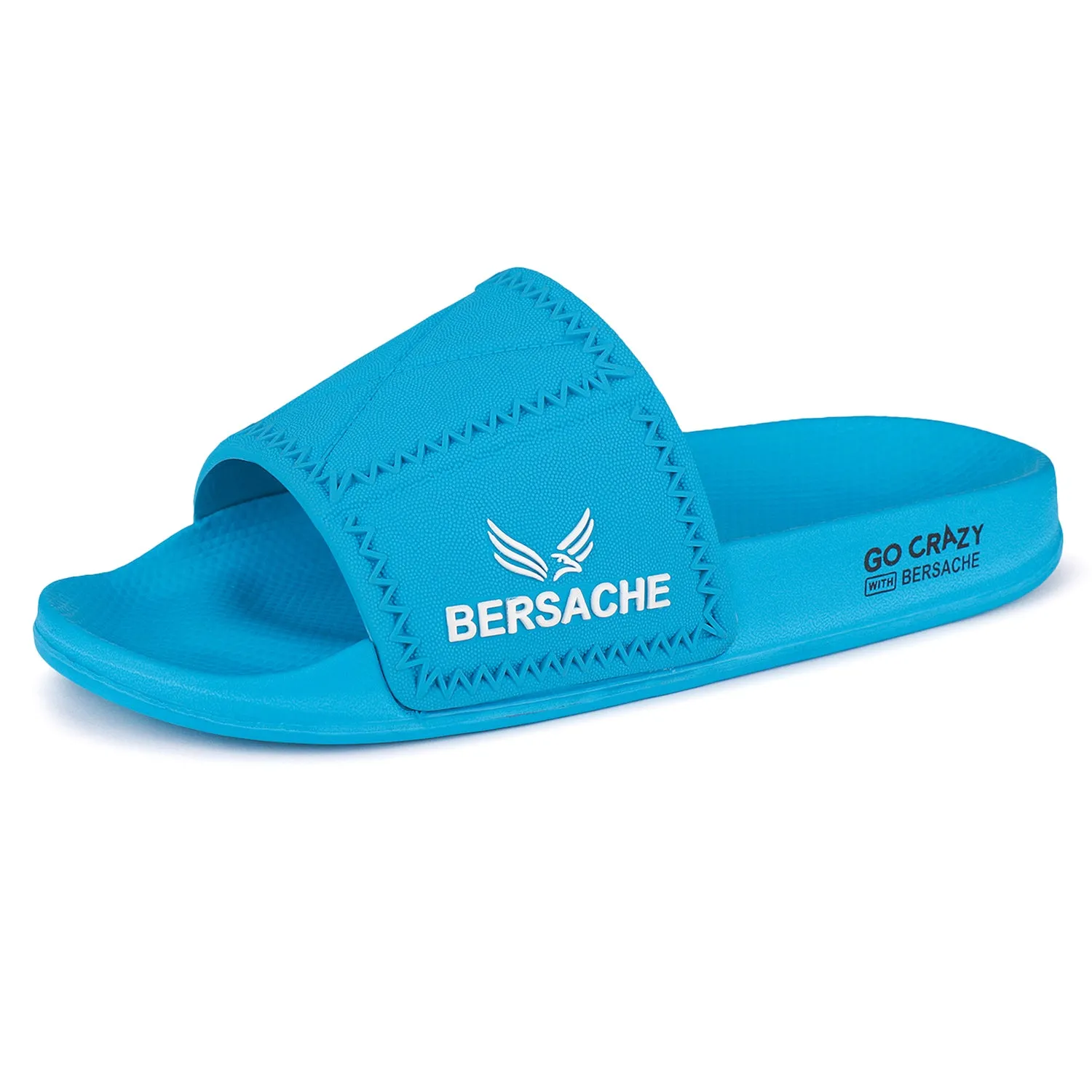 North Face Thermal Slippers Bersache Extra Soft Classic Casual with Back Strap Regular wear with Ultra Soft & Flexibility Technology Flip-Flop for Men's/ boy,s - 6042 (Blue)