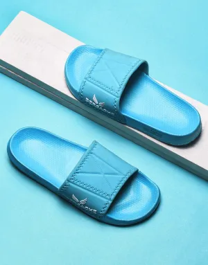 Louis Vuitton Slides Bersache Extra Soft Classic Casual with Back Strap Regular wear with Ultra Soft & Flexibility Technology Flip-Flop for Men's/ boy,s - 6042 (Blue)