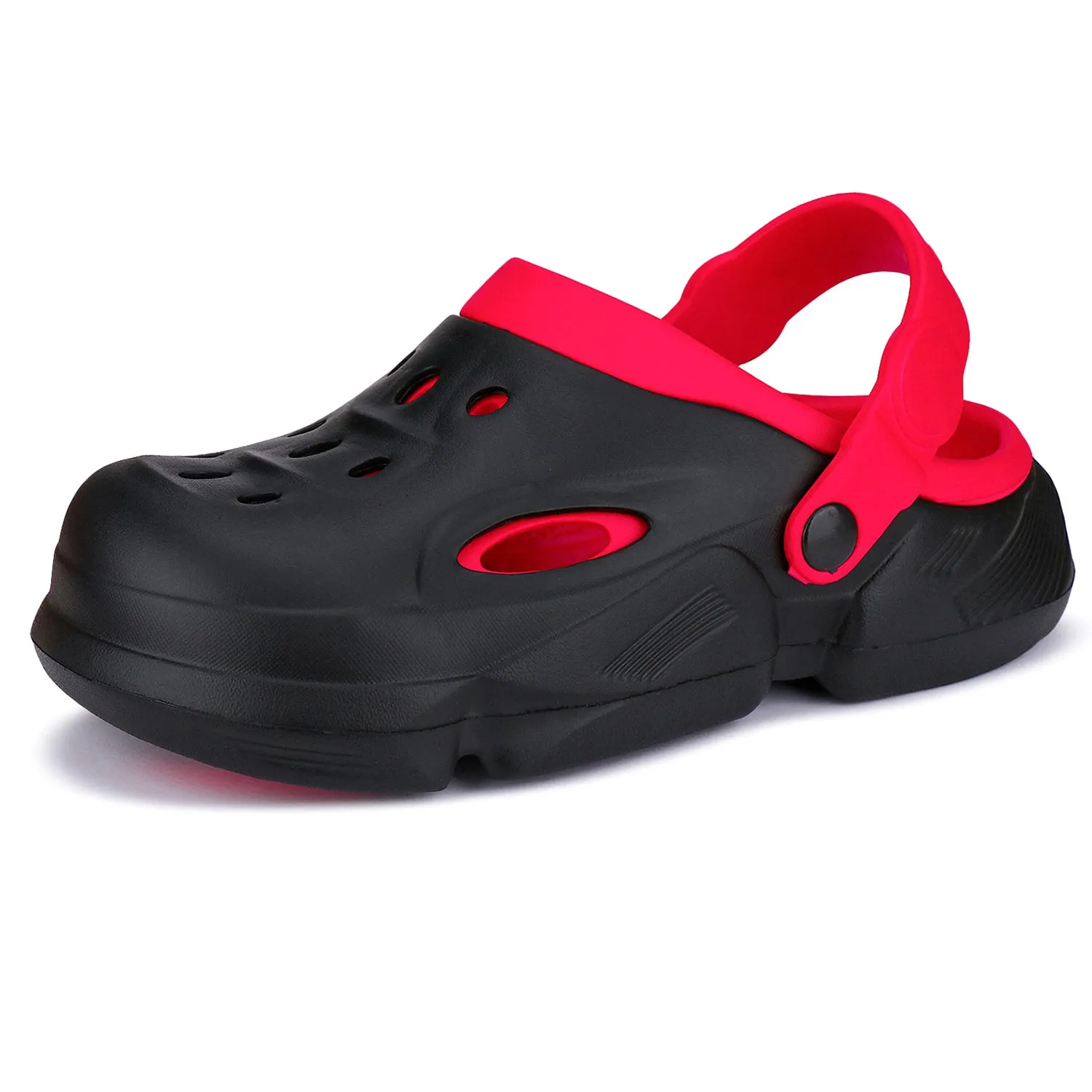 Slipper Soles For Knitted Slippers Bersache Extra Soft Classic Casual with Back Strap Regular wear with Ultra Soft & Flexibility Technology Flip-Flop for Men's/ boy,s - 6032 (Red)