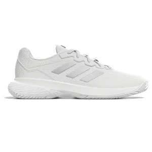 Adidas Performance Game Court 2.0  Womens Tennis Shoes - Footwear White/Silver Metallic Adidas Adizero Prime Sp 3 Strung Track And Field Shoes