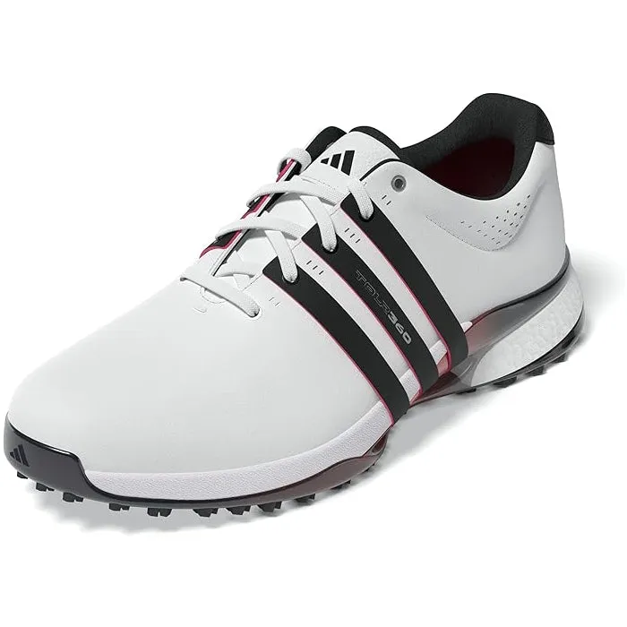 Adidas X Football Shoes Adidas Men's Tour360 25 Spikeless Golf Shoes - White/Black/Lucid Red