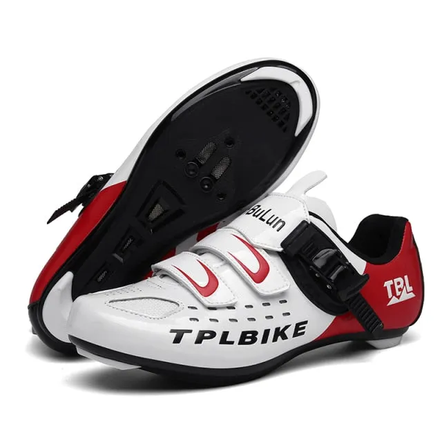 Professional Racing Road Bike Cycling Shoes Self-Locking Sports Cleat Shoes 15. NULL