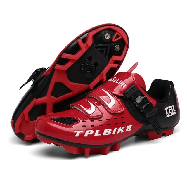 Professional Racing Road Bike Cycling Shoes Self-Locking Sports Cleat Shoes North Star Sneakers