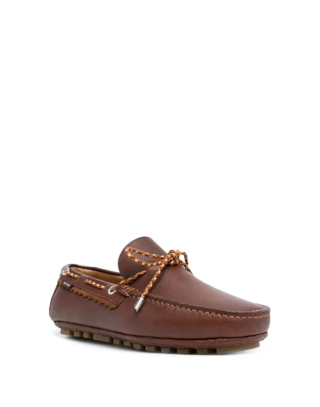 PS Paul Smith lace-up leather loafers Horse Bit Loafers