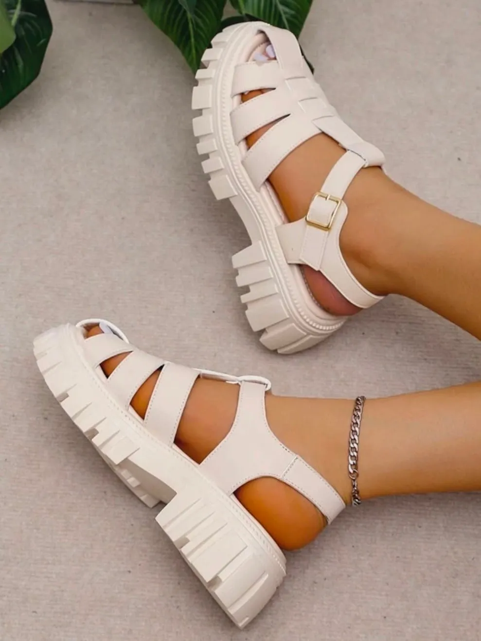 Casual supportive orthopedic Sandals Mid Heel Sandals