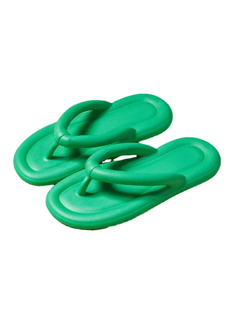 Outdoors Slippers New Summer Soft Beach Slippes Stylish Women'S Flip Flops