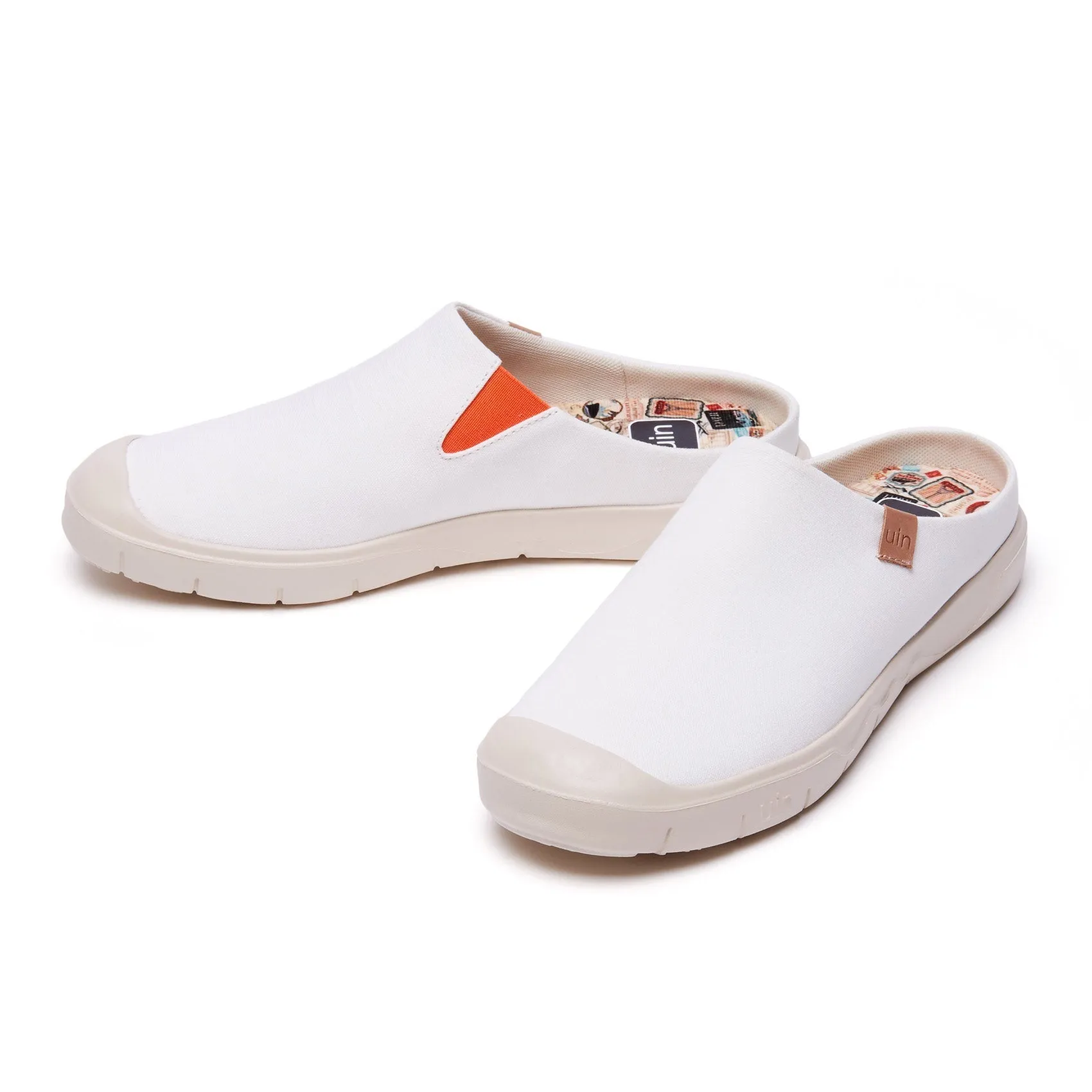 Size 4 Slip Ons Pure White Cadiz III Women