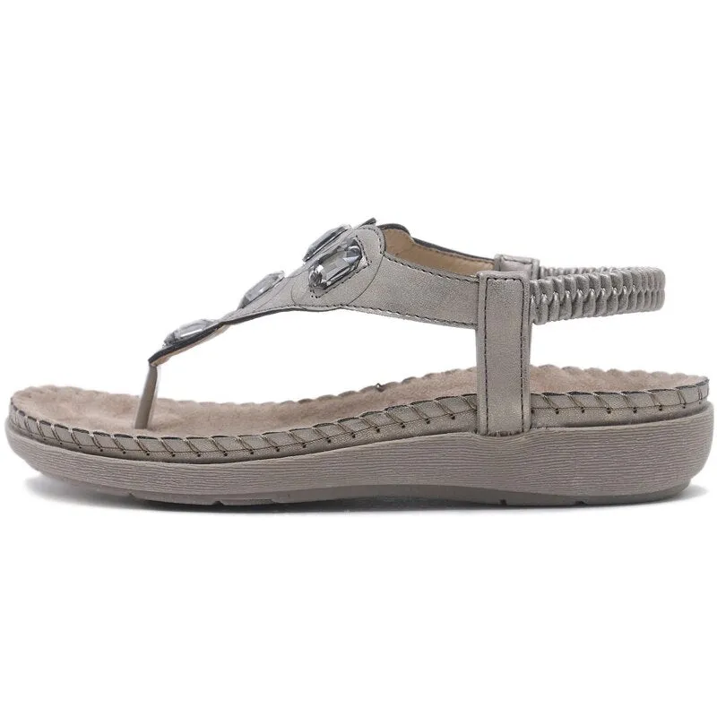 Flip Or Flop Tv Show Cast Purpdrank - New Women Flat Sandals Plus Size 35-42 Fashion Crystal Woman Shoes Summer Footwear Beach Flip Flops Shoes Women