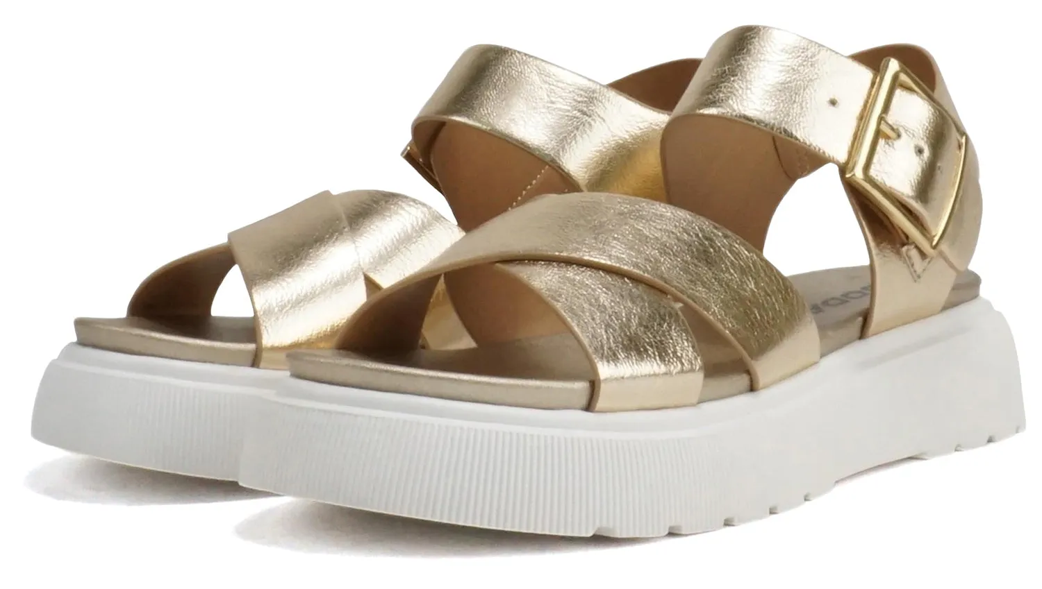 CARTER-S Gold Soda Under Armour Slide Sandals