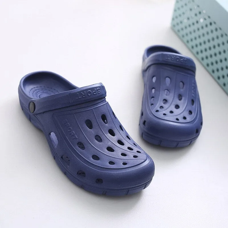 Summer Women Slippers Garden Shoes Unisex Chantomoo Slippers