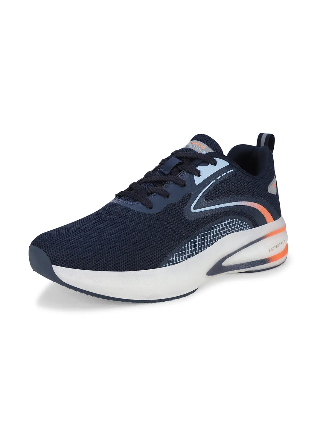 REBEL Navy Men's Sports Shoes Best Shoes For Running Marathon