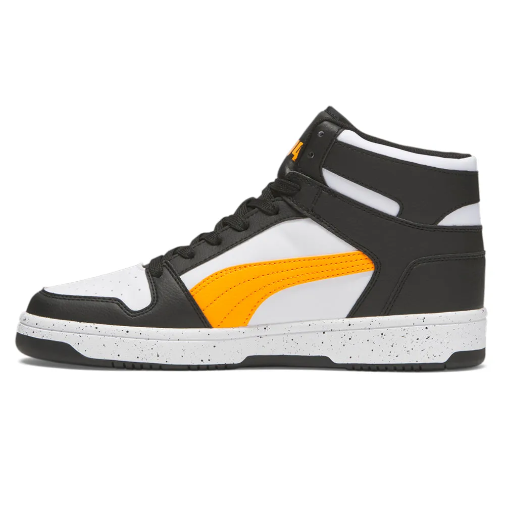 Rebound LayUp SL Speckle High Top Sneakers Puma Shoe Size Compared To Adidas