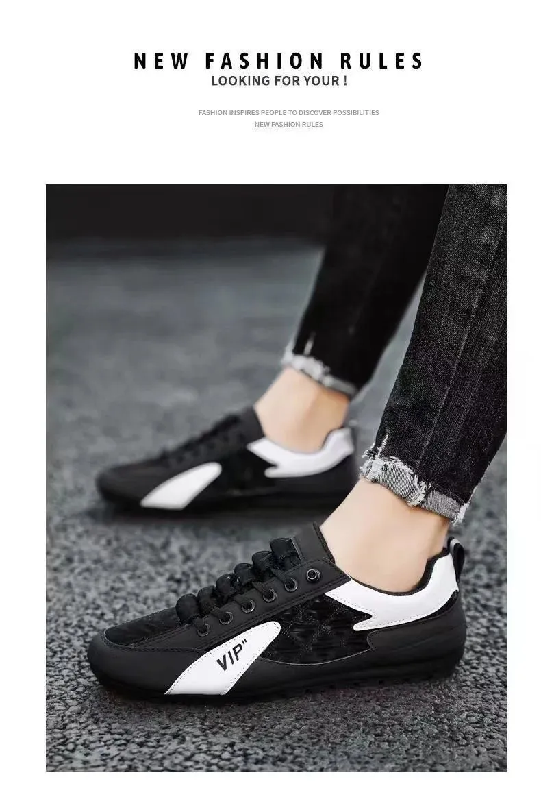 Best Hospital Shoes Flat Feet New Men Casual Shoes Summer Thin Section Baotou Half Slippers Fashion Wild Flat-bottomed Bean Shoes Men Sneakers