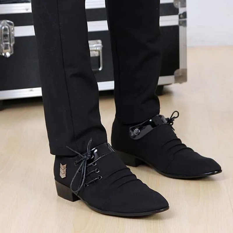 Fashion Men PU Leather Shoes male Flats High Quality Men Shoes Oxford Shoes Flame Resistant Work Boots