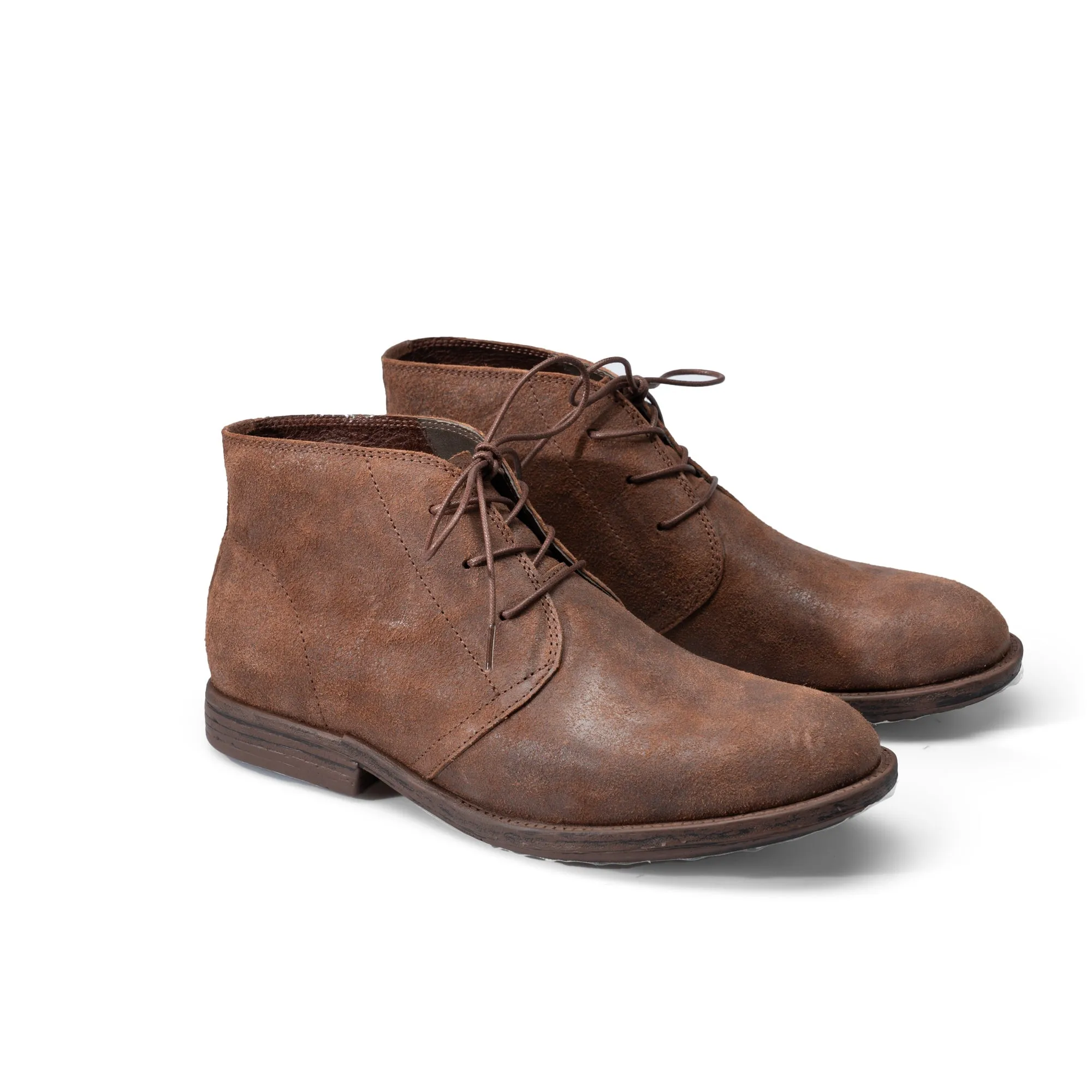 Oxfords & Loafers Retro Soft Desert Boots Handmade Ankle Boots For Women Sweet and Cool in Brown