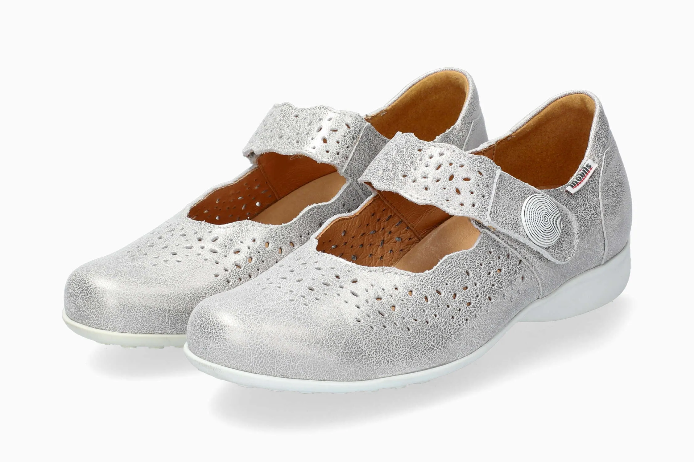 White Mountain Slip On Shoes Fabienne - Light Grey