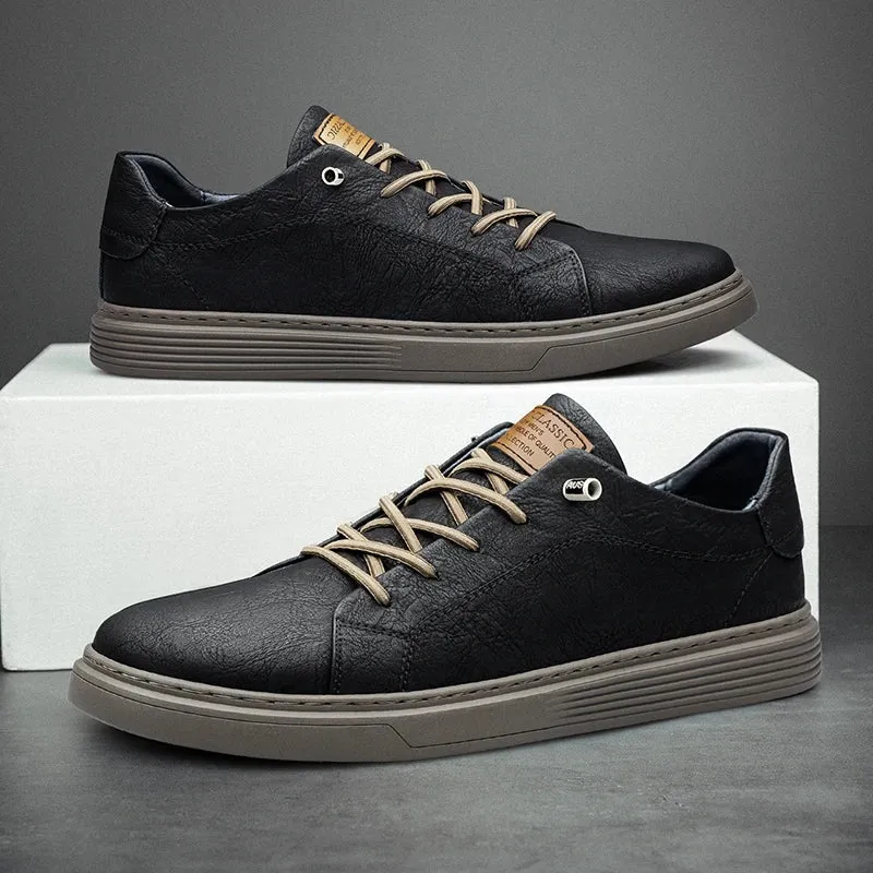 Black leather sneakers - Matteo Speedcat Sneakers