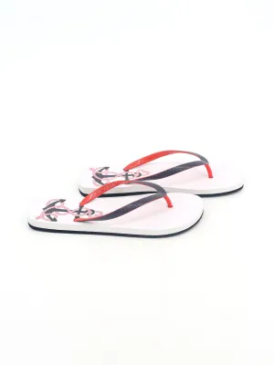 Women's Graphic Printed Slippers,White Slippers With Grips