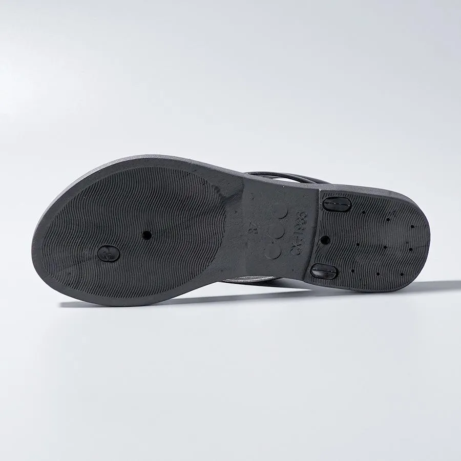 Rhinestone Pattern Hollow Out Slippers Sandals Good For Bunions