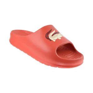 Lacoste Serve Slide 2.0 Evo Synthetic Men's Slides Red-Off White Slippers Wicked Witch