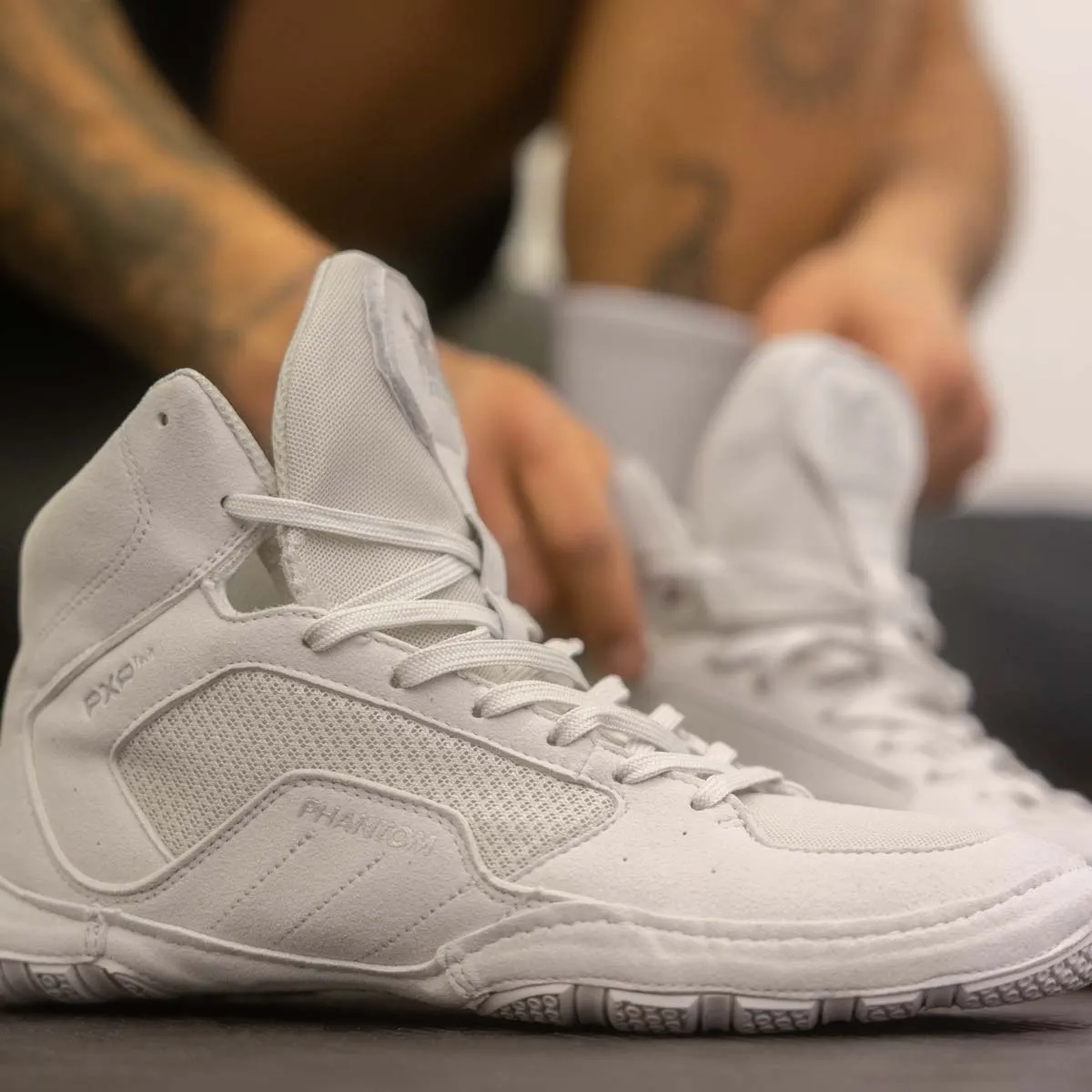 Asics Shoe Pronation Chart Ringerschuhe Phantom TACTIC - Wei