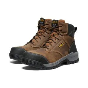 Keen Utility Evanston 6" ESD Boot (Carbon-Fiber Toe) Men's Casual Work Boots Waterproof
