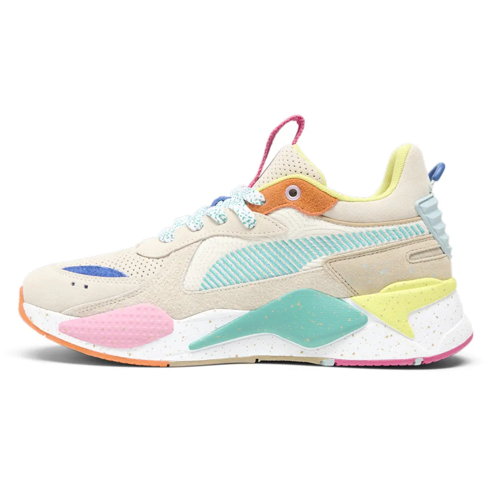 Original Asics Wrestling Shoes Rs-X Suede Multi Lace Up Sneakers