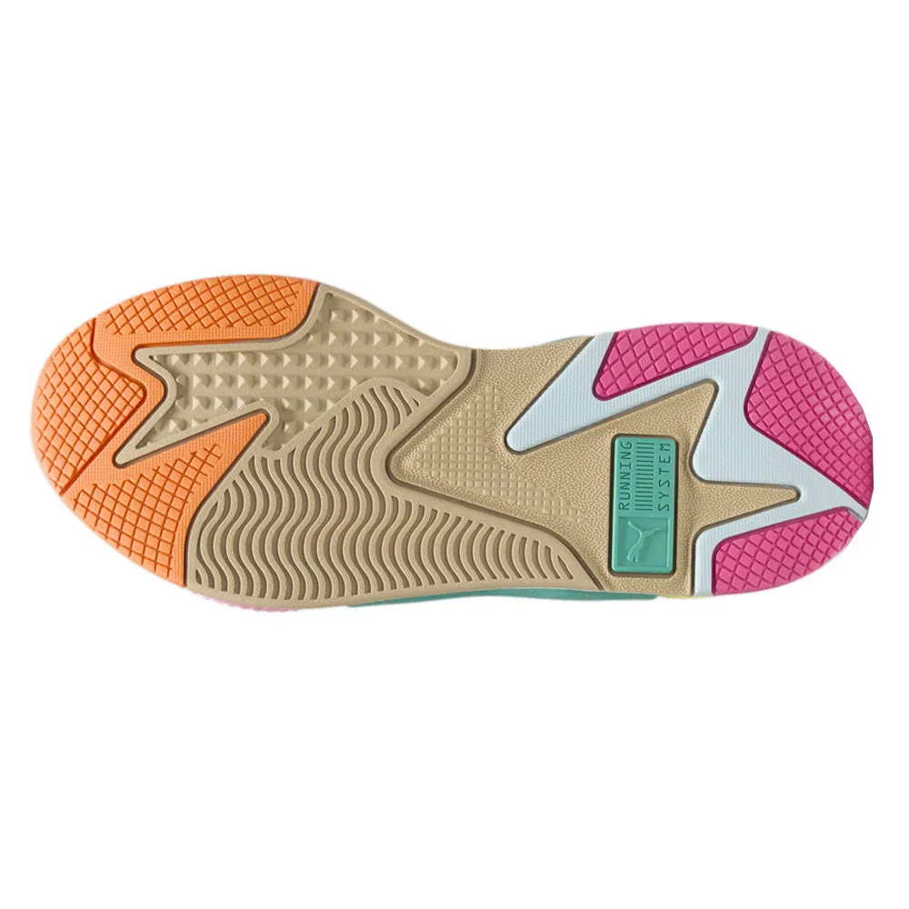 Rs-X Suede Multi Lace Up Sneakers Asics Camo Running Shoes