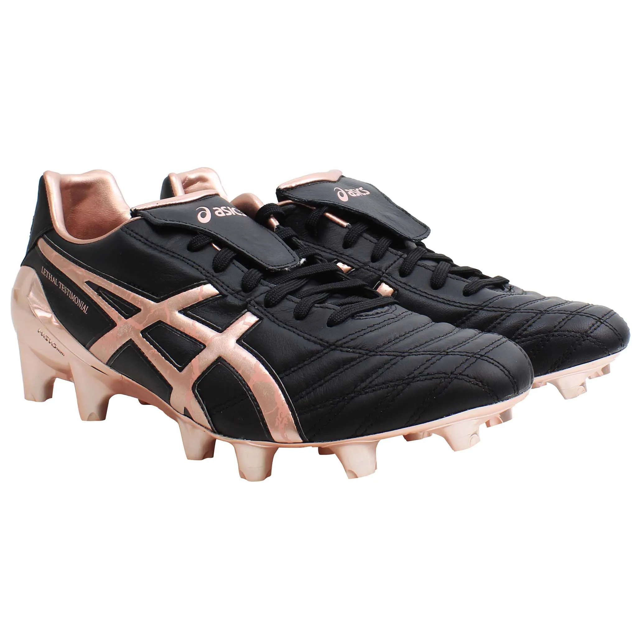 Asics Versablast 4 Running Shoes Asics Lethal Testimonial 4 IT L.E. Mens Black Rugby Shoes