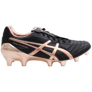 Asics Volleyball Shoe Asics Lethal Testimonial 4 IT L.E. Mens Black Rugby Shoes
