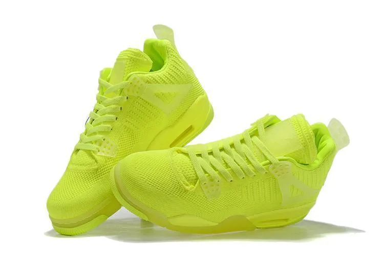 Nike Air Jordan 4 Flyknit 'VOLT' Basketball Men !!! CYBER MONDAY SALE !!! Asics Wrestling Shoes 1083a001 Ex-eo Twr900