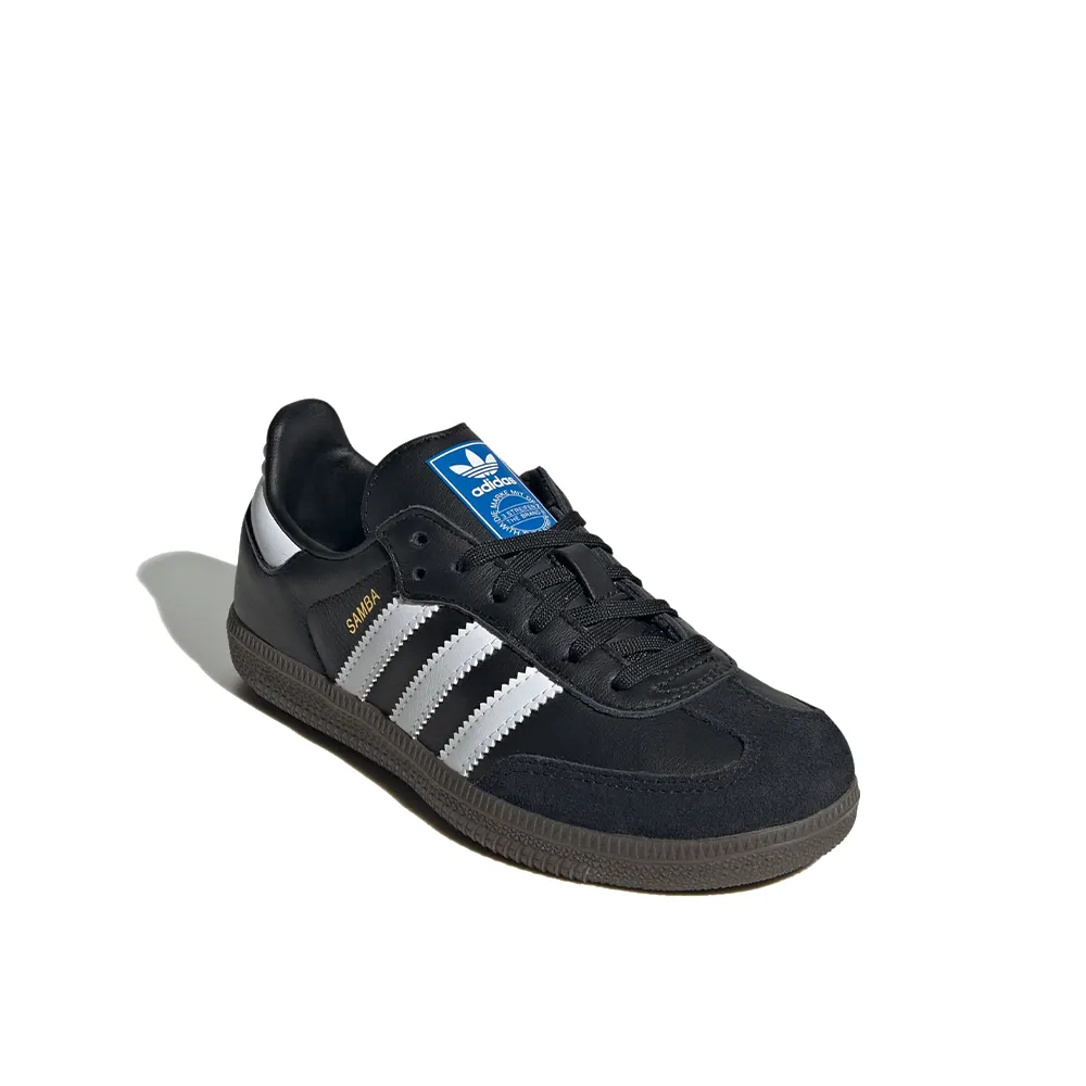 Adidas With The 3 Stripes Shoes Samba OG PS 'Black White'