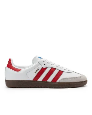 Adidas Shoes Collaborations Samba OG White Scarlet