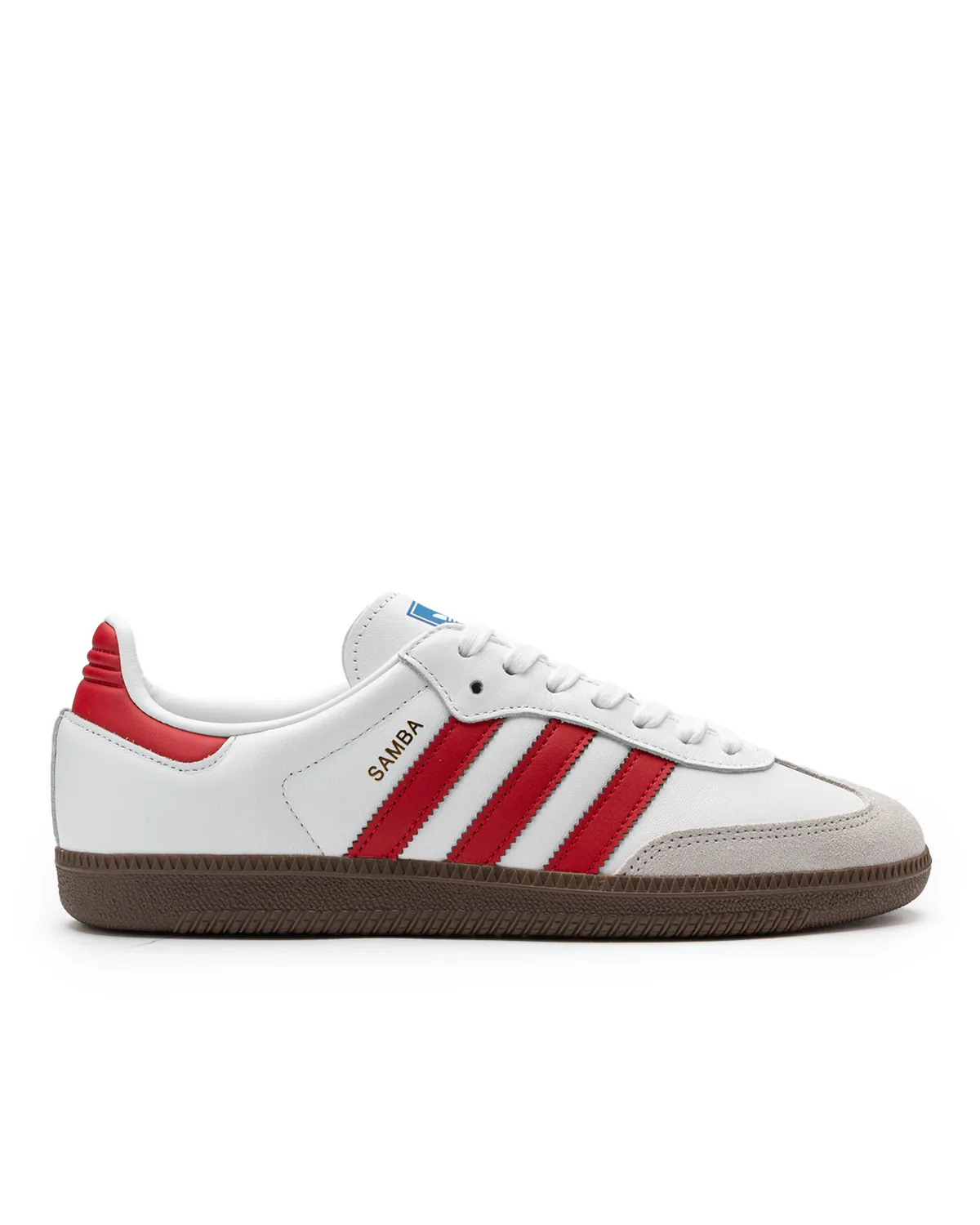 Adidas Shoes Wings Samba OG White Scarlet