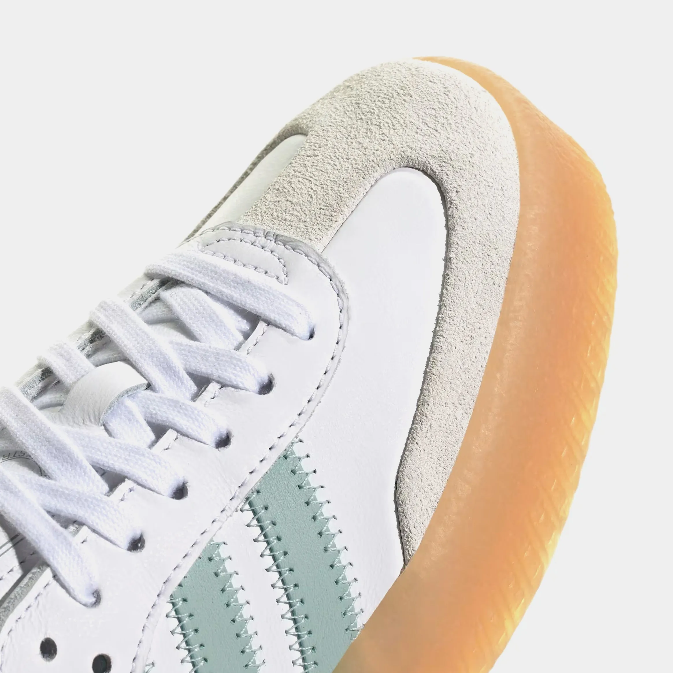 Sambae Womens Lifestyle Shoes (Cloud White/Wonder Blue/Off White) Adidas Adizero Select 2.0 Basketball Shoes