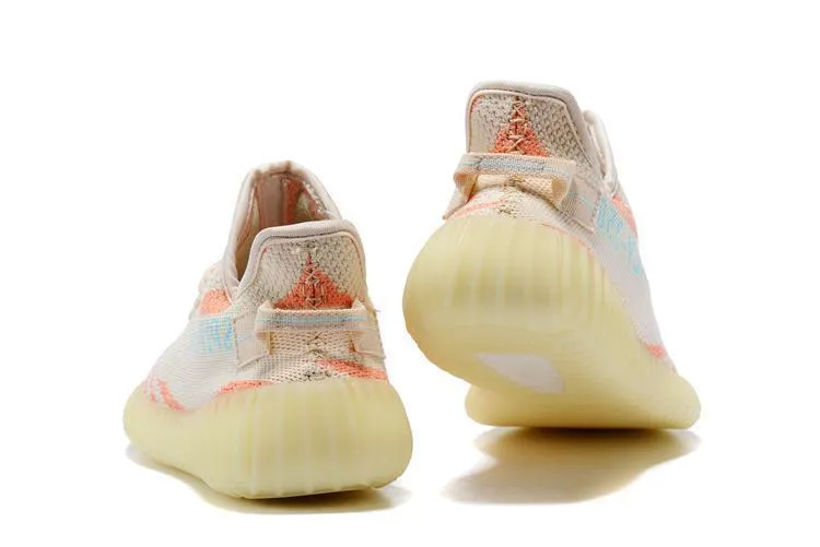 Adidas YEEZY BOOST 350 V2 'Semi Frozen Orange' Shoes Men Women Sneaker Sale All Size US 7-11 Best Adidas Boxing Shoes