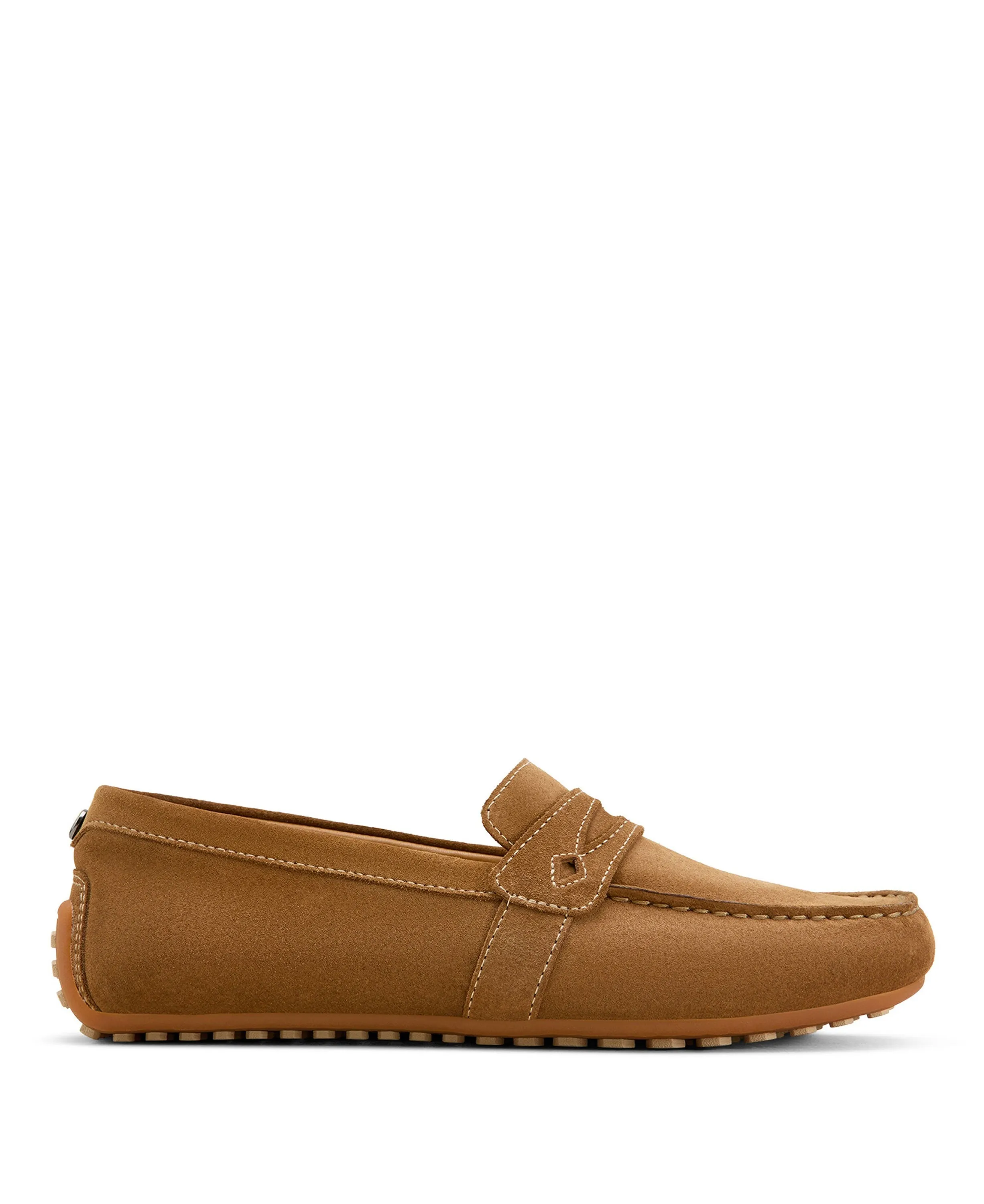 Selene Driving Moc - Caramel Suede Grenson Loafers