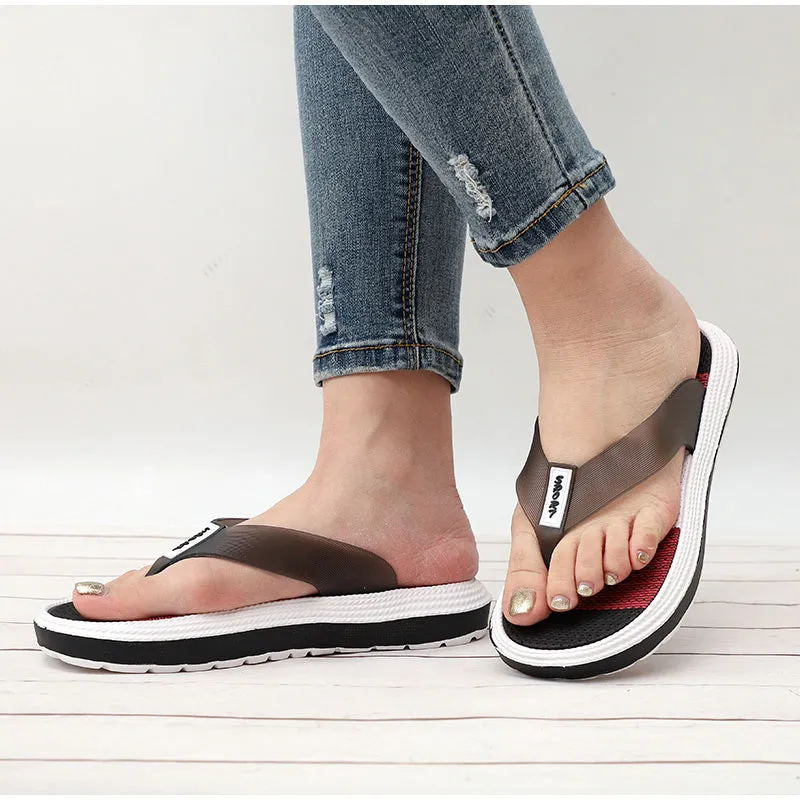 Flip Flops Carnival Women's Summer Casual Platform Flip Flops