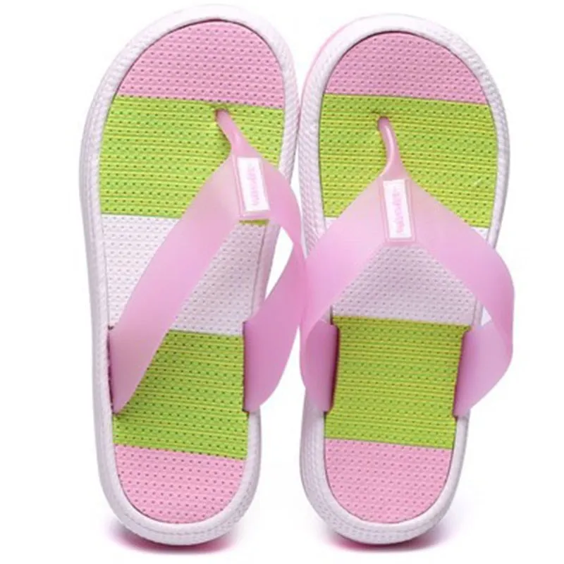 Flip Flops Logo Women's Summer Casual Platform Flip Flops