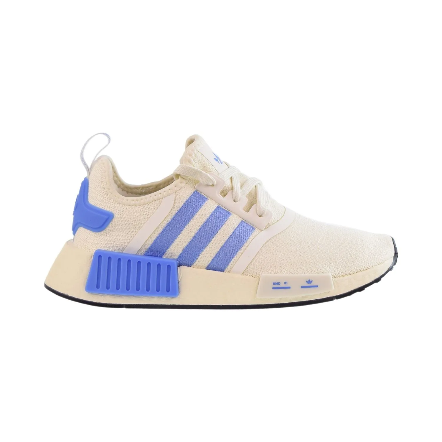 Adidas Gravel Shoe Adidas NMD_R1 Women's Shoes Off White-Blue Fusion-Core Black