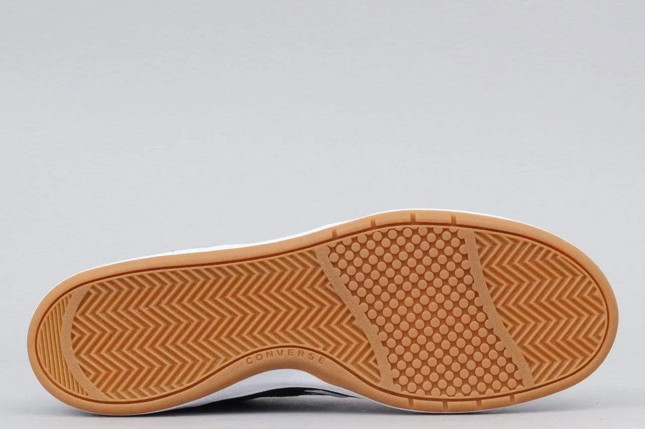 Converse Barcelona Pro OX Shoes Black / White / White Asics Shoe Warranty