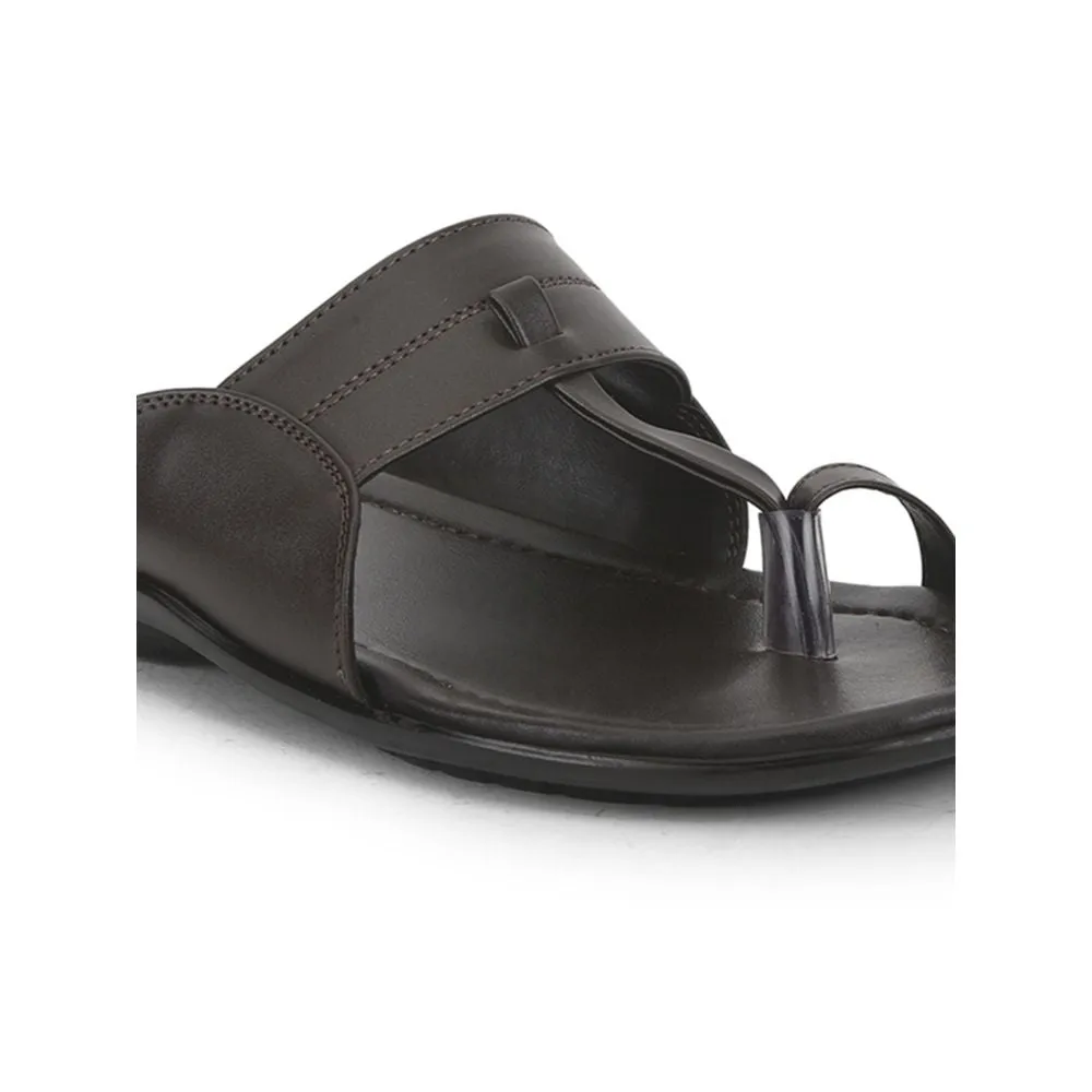 Coolers Casual Brown Toe Ring Slippers For Men COOL99-402 By Liberty Spongebob Slippers