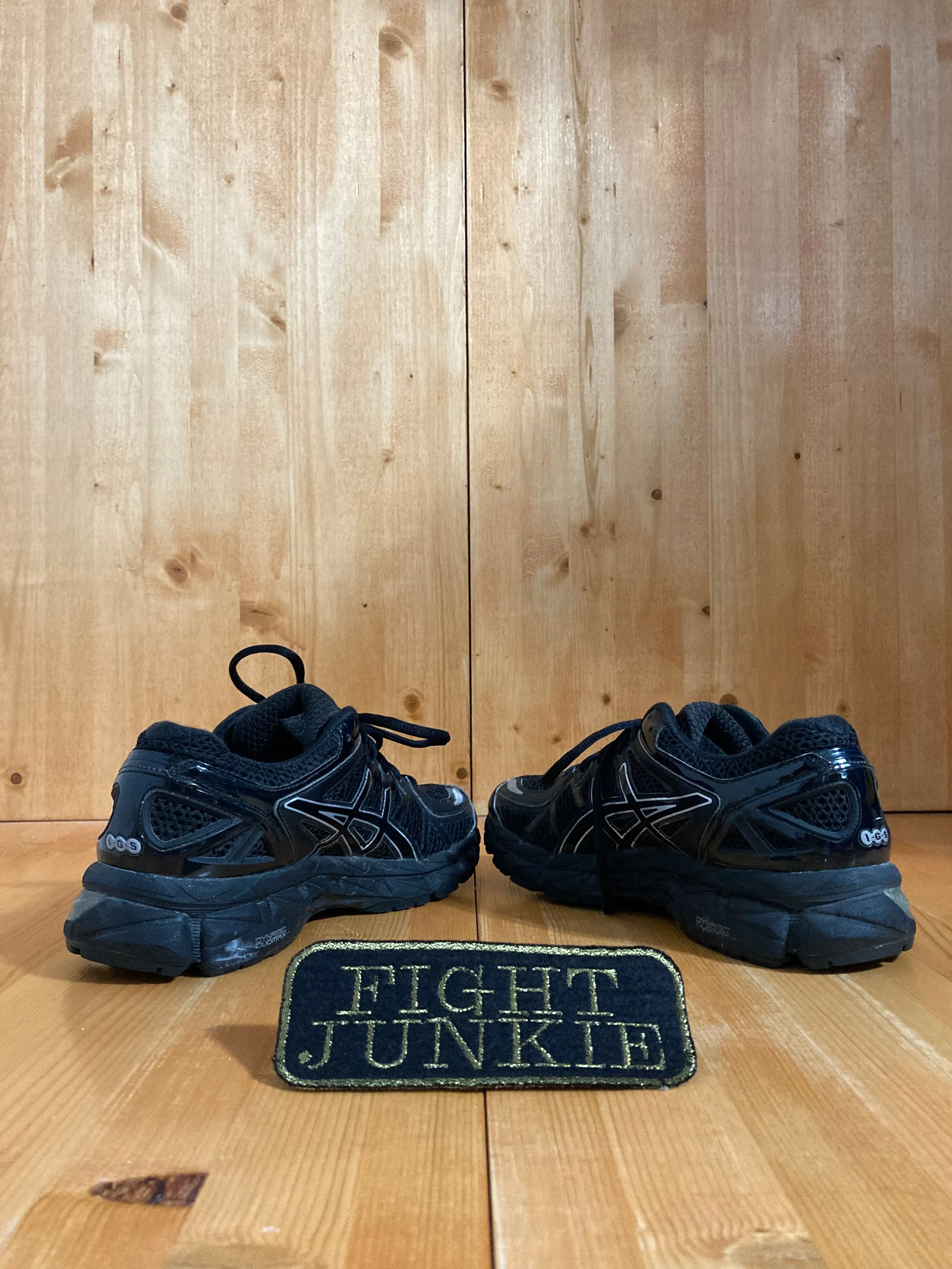 ASICS GEL KAYANO 21 Women Size 8.5 Running Training Shoes Sneakers Triple Black T4H7N Asics Nimbus Shoes Sale