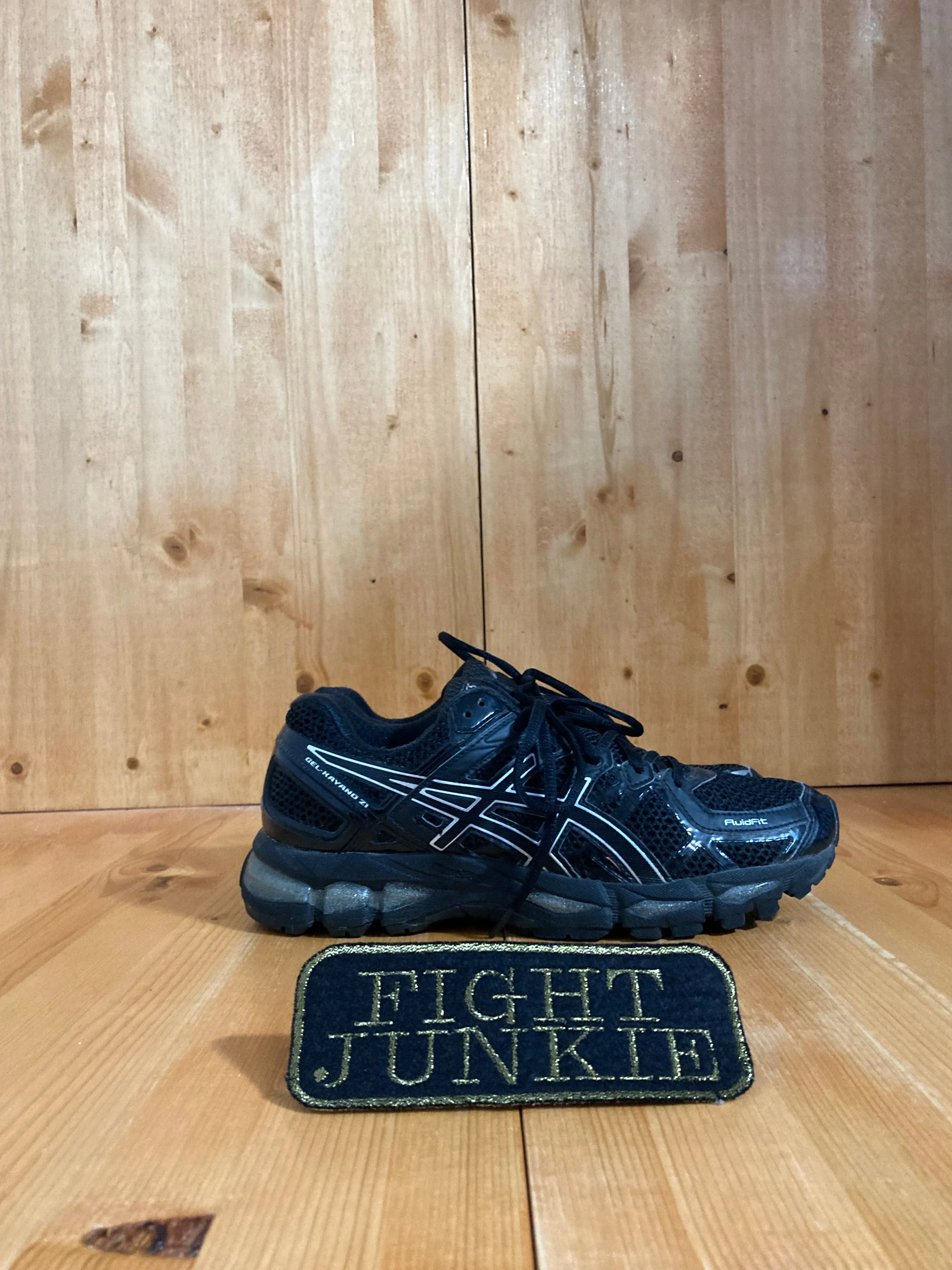 Most Supportive Asics Running Shoes ASICS GEL KAYANO 21 Women Size 8.5 Running Training Shoes Sneakers Triple Black T4H7N