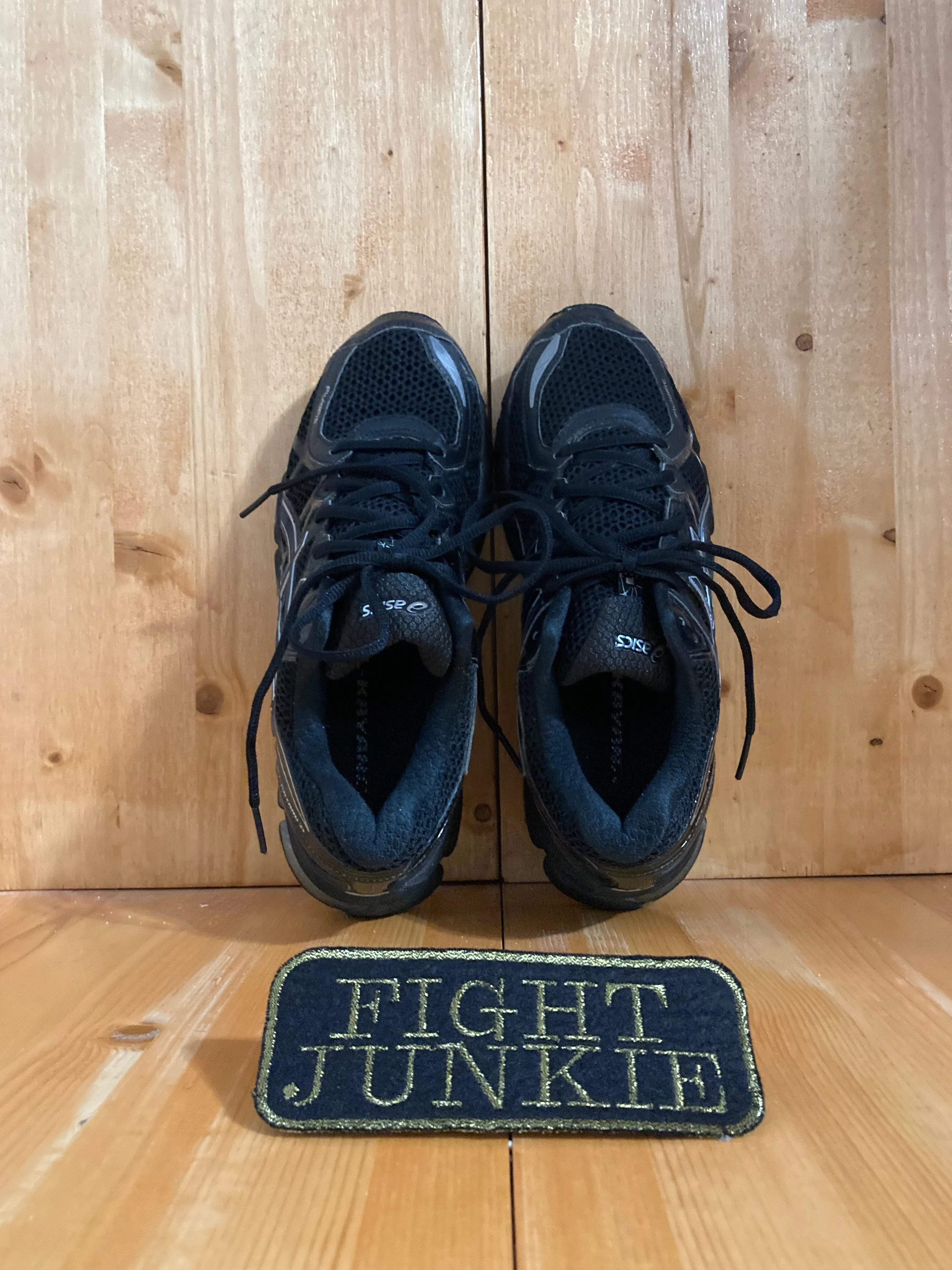 ASICS GEL KAYANO 21 Women Size 8.5 Running Training Shoes Sneakers Triple Black T4H7N Asics Gel Basketball Shoes