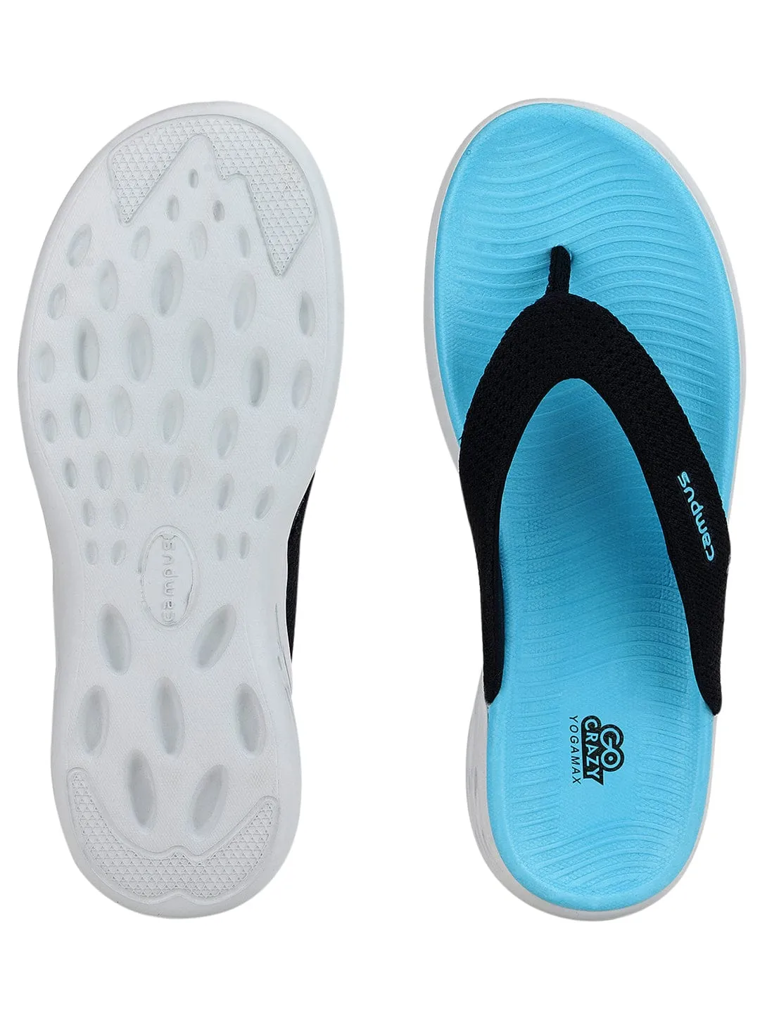 Flip Flop High Heels 2GC-SL-02L Navy Women's Flip Flops