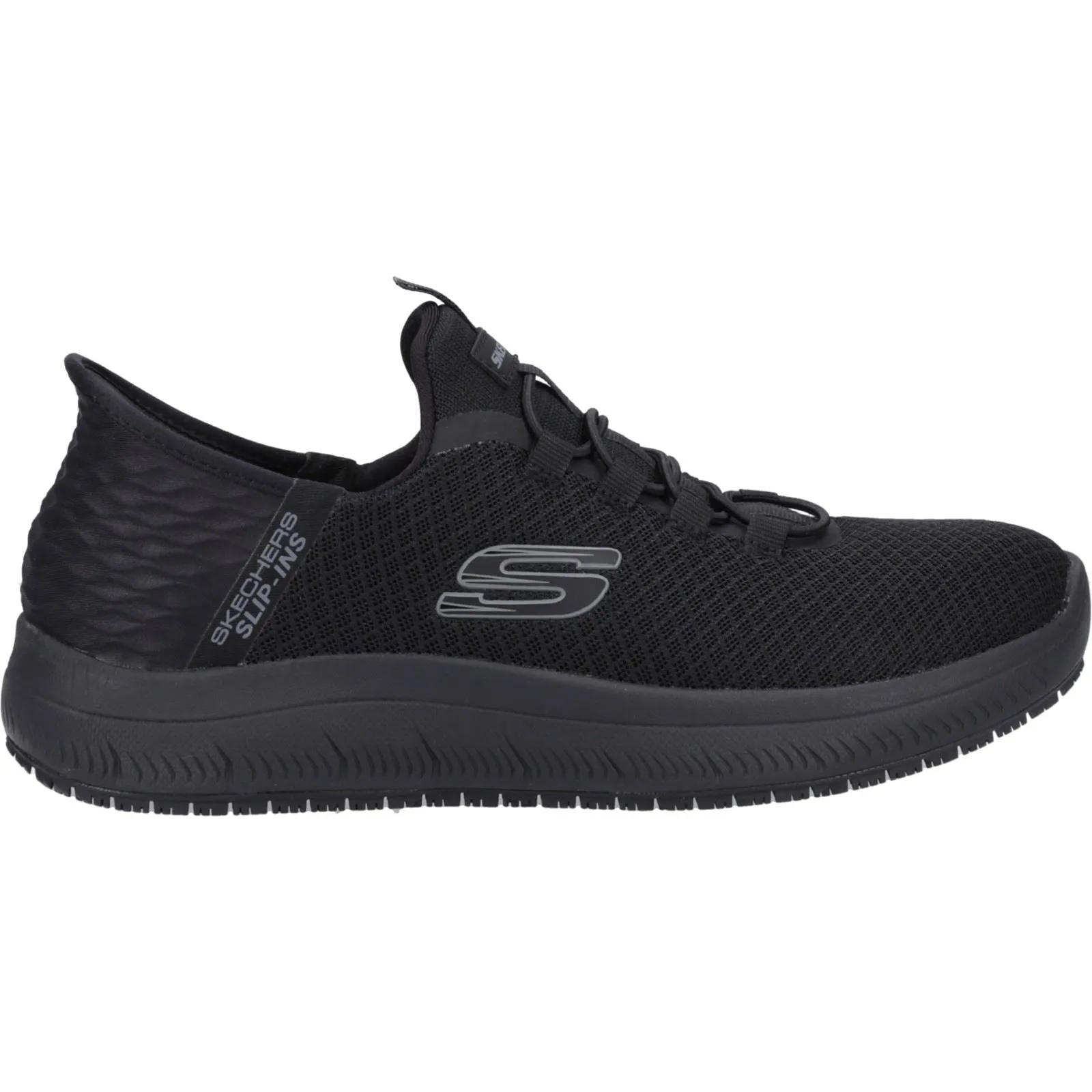 Good Work Boots For Wide Feet Skechers Men Shoes - Summits - Colsin Work in Black, 6-12 - GAR200205EC