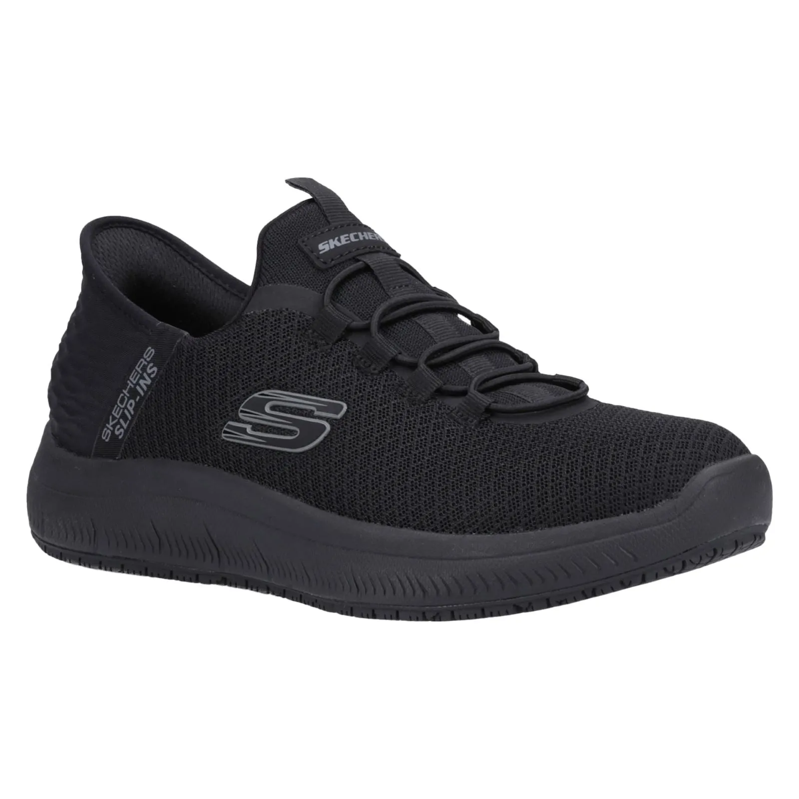 European Made Work Boots Skechers Men Shoes - Summits - Colsin Work in Black, 6-12 - GAR200205EC