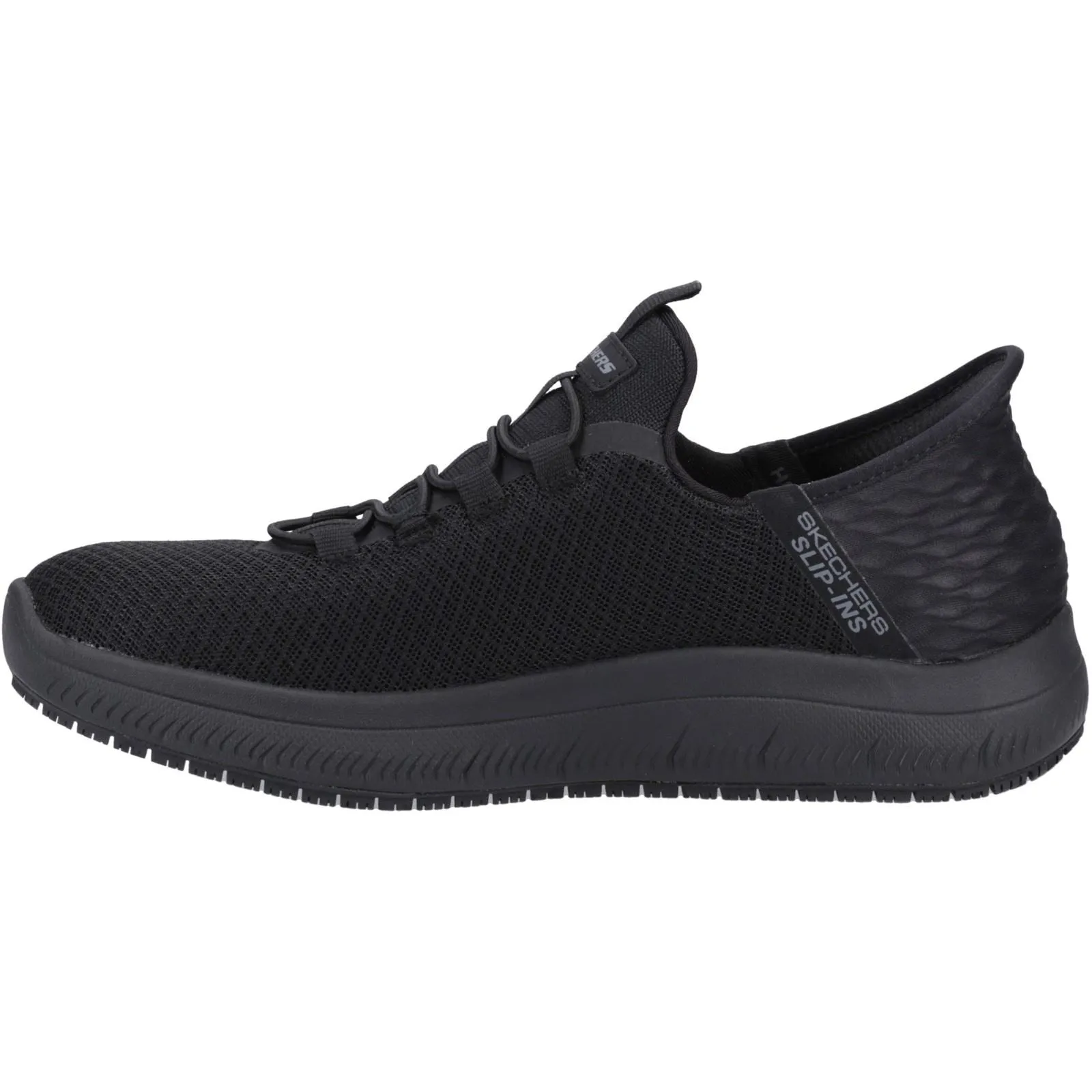 Hiking In Work Boots Skechers Men Shoes - Summits - Colsin Work in Black, 6-12 - GAR200205EC