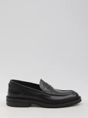 Dolce & Gabbana Leather Loafers Lugsole Loafers